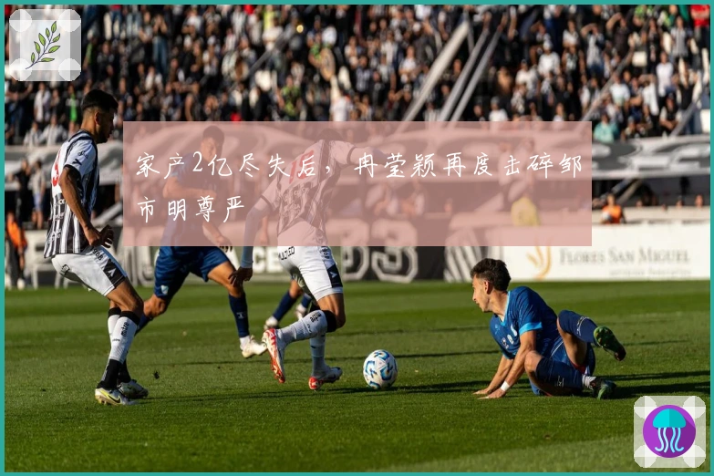 家产2亿尽失后，冉莹颖再度击碎邹市明尊严